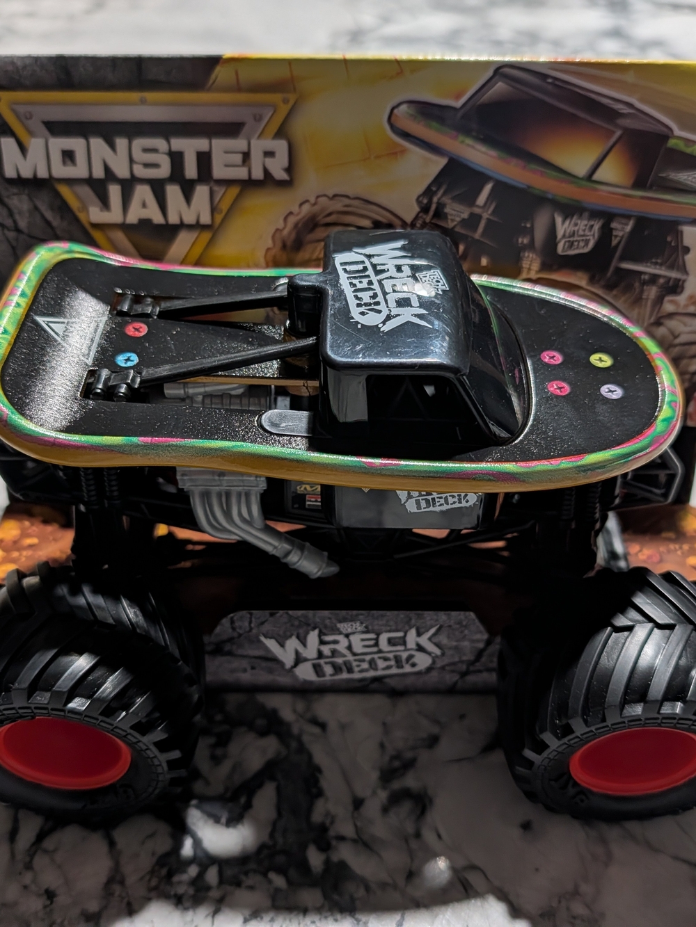 Monster Jam Wreck Deck Monster Truck Large 1:24